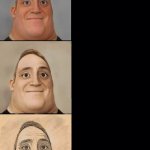 Mr. Incredible becoming uncanny giga extended (Part 2) template