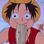 Luffy Eating meme