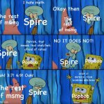 MSMG Spire situation