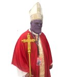 Pope Thanos sticker
