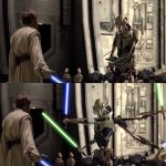 Obi-Wan vs the 4 horsemen