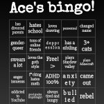 Aces bingo! meme