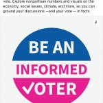 Be an informed voter