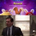 IT'S HAPPENING BOIS LET'S GO | image tagged in oh my god okay it's happening everybody stay calm,rayman,mario,rabbids | made w/ Imgflip meme maker