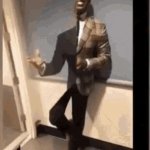black guy in suit meme