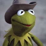 Texan Frog | Everything’s bigger in Texas; Except watermelons and frogs | image tagged in texas kermit,going to need a bigger boat,texas | made w/ Imgflip meme maker