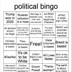 BritishMormon political bingo meme