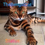 TheBengalCat Annoucment template V2 meme