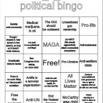 Fak_u_lol's Political Bingo meme