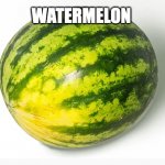 Watermelon | WATERMELON | image tagged in watermelon | made w/ Imgflip meme maker