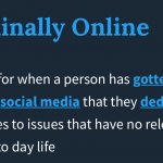 terminally online definition