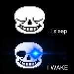 Sans wakes