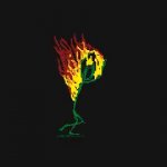 Stickman on fire - burning man GIF Template