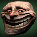 realistic troll face