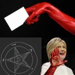 Hillary Clinton Devil Arm meme