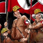 Trump fascism Nazis White Supremacist meme