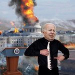 Biden DC burning.