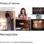 You got memephobia