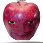 Nifty | NIFTY | image tagged in smiling apple | made w/ Imgflip meme maker