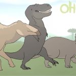 Dr Livesey Walking (Dinosaur Edition) GIF Template