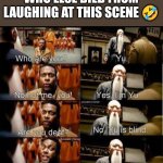 Who else died from laughing at this scene???? | WHO ELSE DIED FROM LAUGHING AT THIS SCENE ? | image tagged in rush hour 3 funny scene,lol,rush hour,laugh | made w/ Imgflip meme maker