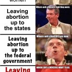 Pro-life hypocrisy meme