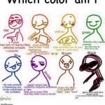 Which color am I
