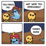 Why were you imprisoned meme