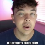 Chad the drunk | IF ELECTRICITY COMES FROM ELECTRONS, DOES THAT MEAN THAT MORALITY COMES FROM MORONS? | image tagged in chad the drunk | made w/ Imgflip meme maker