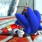 sonic pounding the ground