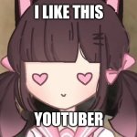 Dont hate | I LIKE THIS; YOUTUBER | image tagged in meowbahh,unpopular opinion | made w/ Imgflip meme maker