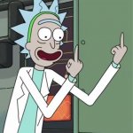 Rick Sanchez Finger