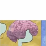 Squidward Erasing Brain meme