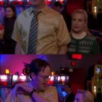 Dwight schrute fucj | WHEN YOU SUCCESSFULLY FIND A PARKING LOT; WHEN SOMEONE SCRATCHES THE CAR ANYWAY | image tagged in dwight schrute fucj | made w/ Imgflip meme maker