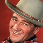 John Wayne smug