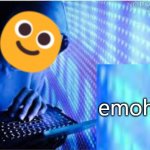 emohax | emohax | image tagged in hack meme man,emoji | made w/ Imgflip meme maker