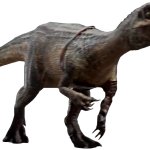 Baryonyx with a robotic arm