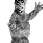 Alf Black And White Transparent Background