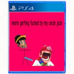 Mario getting fucked by my uncle jack on the PS4 template