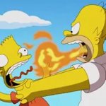 Bart Choking with… uh?