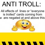 Anti-troll 2 meme