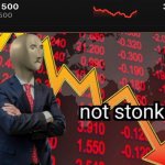 Not stonks | image tagged in not stonks | made w/ Imgflip meme maker