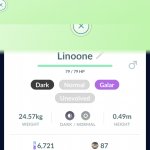 Shiny Galarian Linoone MissingNo hybrid?