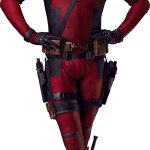 Deadpool legs crossed transparency