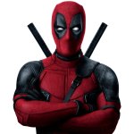 Deadpool folded arms transparent background