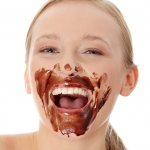 Chocolate Face Mouth