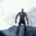 Kratos falling meme