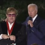 Biden exposed Elton