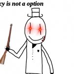 mercy is not a option meme