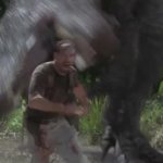 Jurassic Park 3 Spinosaurus Attack GIF Template